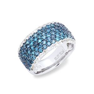 EFFY
Sterling Silver, White & Blue London Topaz Ring